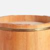 SilteD Sauna Wooden Bucket,Spa, Sauna,Soak,Handmade Massage Bucket Foot Bath,Foot Spa Wash Bucket Feet Bath Basin Tub Present view 3