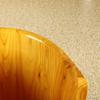 SilteD Bucket For Foot Bath,Sauna Accessories Sauna Bucket Water Bucket,Handmade Wooden Footbath Tubs,Foot Relaxing Barrel Present view 4