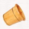 SilteD Bucket For Foot Bath,Sauna Accessories Sauna Bucket Water Bucket,Handmade Wooden Footbath Tubs,Foot Relaxing Barrel (Color : B) Present view 4