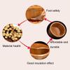 SilteD Bucket For Foot Bath,Sauna Accessories Sauna Bucket Water Bucket,Handmade Wooden Footbath Tubs,Foot Relaxing Barrel Present view 4