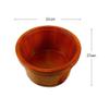 SilteD Sauna Wooden Bucket,Spa, Sauna,Soak,Handmade Massage Bucket Foot Bath,Foot Spa Wash Bucket Feet Bath Basin Tub (Color : A) Present view 3