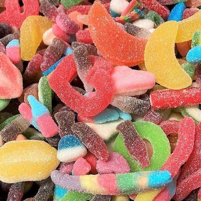 Halal Fizzy Mix 1kg Sweet Pouch