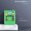 XDLYWUZIQ AED Defibrillator Storage Cabinet, Wall-mounted Plastic Cardiac Defibrillation Alarm Box, First Aid Cabinet, Rounded Corner Design, for Home, Office view 3