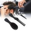 Beard Care Kit with Brush, Scissors, Folding Comb - Create W, O, D Shaped Beard - Ergonomic Design - Soft Bristles - Men's Grooming Set with Rotatable Folding Comb and view 2