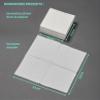 20 Cotton Wadding Napkins 33 x 33 cm 3-Ply Cups view 2
