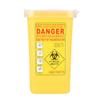 Heaveant Sharps Bin, 1 L Tattoo Needles Disposal Waste Box Plastic Sharps Container Mini Sharps Box Trash Can with Flip On Lid (Yellow) view 1