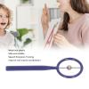 Oral Muscle Training Tool, Promote Speech Clarity Auxiliary Tongue Tip Exerciser Improves Feeding Skill for Articulation Ability (Blue view 3