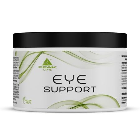 PEAK Eye Support - 60 Capsules I 30 Servings I with Lutein I Zeaxanthin I Astaxanthin I Vitamins & Minerals I Vision