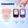 YOUSHARES Freestyle Libre 2 Reader Silicone Case with 20 Packs Libre 2 Sensor Cover Waterproof, Anti-drop Scratches Protective Cover (Pink & White) view 4