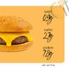 Pack of 10 Keto Bread with Sesame Seeds for Burger Keto SoKeto (10 x 60g) with 2.7 g of Carbohydrates per Portion for Keto/Protein/Diabetic Diet Ig<2 view 3