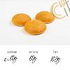 Pack of 10 Keto Bread with Sesame Seeds for Burger Keto SoKeto (10 x 60g) with 2.7 g of Carbohydrates per Portion for Keto/Protein/Diabetic Diet Ig<2 view 4