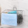 rongweiwang Kitchen Sponge Drain Rack Wall Basket Home Storage Soap Drainer Shelf Washing Liquid Holder Home Bathroom Organizer view 4