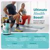 Advanced Collagen Complex for Joints & Bones  Pure Marine Collagen Supplements for Women & Men with Vitamin D3 K2, C, Zinc, Copper, Type 1 High Strength Fish Peptides Capsules, UK Made, 30-Day Supply view 3