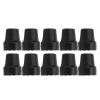 10Pcs Crutch Tip,19mm Crutch Feet Cap Upgrade Heavy Duty Rubber Accessories Replacement Rubber Cane Tips Heavy Duty Rubber Crutch Tips Replacement Universal Rubber Cane Tips(black) view 1