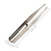 Beavorty Led Light Eyebrow Tweezers Facial Hair Remover with Led Light Lash Tweezers Precision Plucking Tool for Womens Beauty Care and Eyebrow Shaping view 2