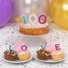 12 Gold Heart Shaped Cupcake Toppers Party Supplies Celebration Accessories 62292 view 3