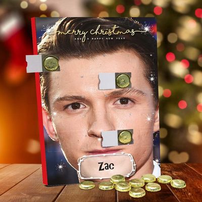 Tom Holland Personalised Chocolate Advent Calendar