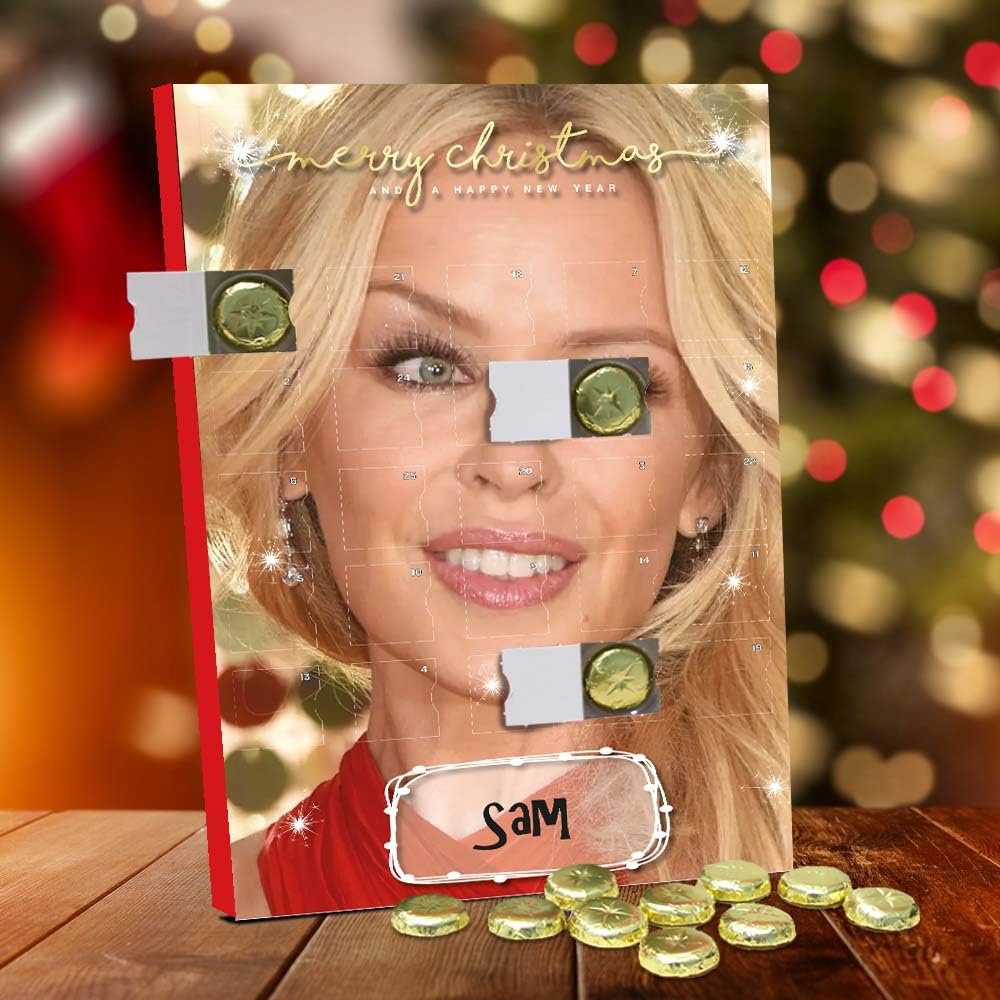 Kylie Personalised Chocolate Advent Calendar