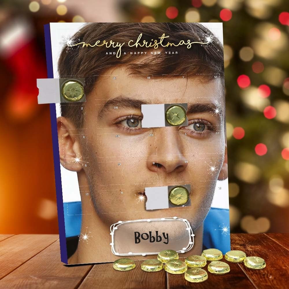George Russell Personalised Chocolate Advent Calendar