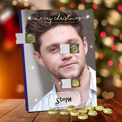 Niall Horan Personalised Chocolate Advent Calendar