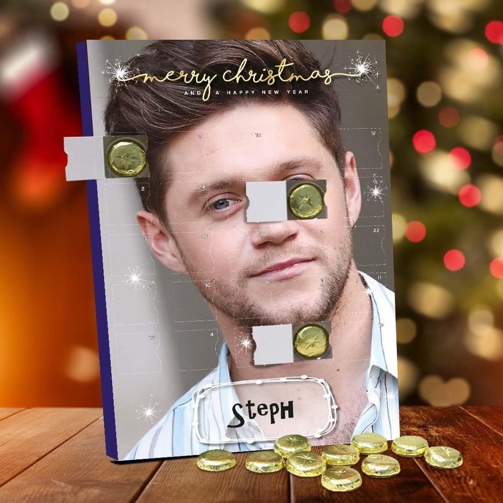 Niall Horan Personalised Chocolate Advent Calendar