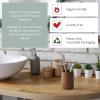 Wild & Stone Organic Baby Bamboo Toothbrush | 4 Pack | Soft Fibre Bristles | 100% Biodegradable Handle | BPA Free | Vegan Eco Friendly Baby Toothbrushes (Baby Pink) view 4