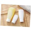 Amosfun 6pcs Empty Travel Bottles Silicone Storage Containers Subpackaging Bottles Easy-cap view 3