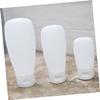 Amosfun 6pcs Empty Travel Bottles Silicone Storage Containers Subpackaging Bottles Easy-cap view 4