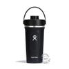 Hydro Flask - Insulated Shaker Bottle 710 ml (24 oz) for Protein Shakes and Supplements - Leakproof Chug Spout - Black view 1