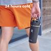 Hydro Flask - Insulated Shaker Bottle 710 ml (24 oz) for Protein Shakes and Supplements - Leakproof Chug Spout - Black view 4