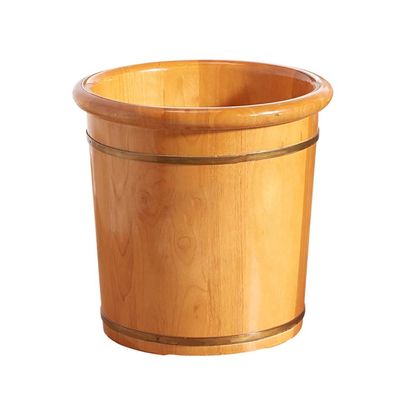 Foot Tub, Foot Basin Tub Bucket, Massage, Spa, Sauna, Soak,foot Bath Wooden Bucket Foot Spa Household Wash Basin Present