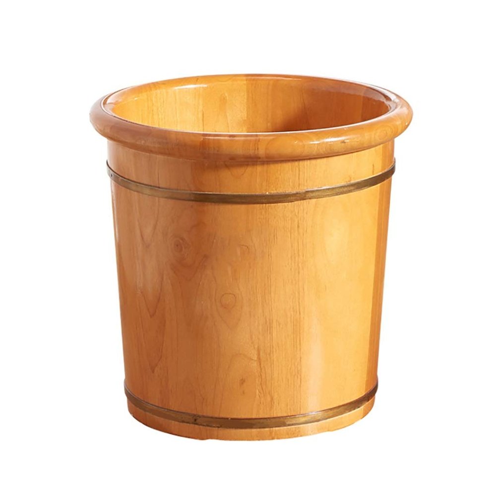 Foot Tub, Foot Basin Tub Bucket, Massage, Spa, Sauna, Soak,foot Bath Wooden Bucket Foot Spa Household Wash Basin Present