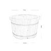 Foot Tub, Foot Basin Tub Bucket, Massage, Spa, Sauna, Soak,foot Bath Wooden Bucket Foot Spa Household Wash Basin Present view 4