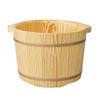 Foot Tub, Foot Basin Tub Bucket, Massage, Spa, Sauna, Soak,foot Bath Wooden Bucket Foot Spa Household Wash Basin Present view 1