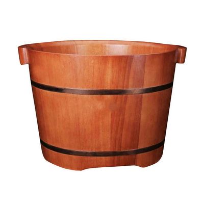 Foot Tub, Foot Basin Tub Bucket, Massage, Spa, Sauna, Soak,foot Bath Wooden Bucket Foot Spa Household Wash Basin Present