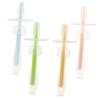 minkissy 8pcs Silicone Toothbrush with Base Soft Bristles for Gentle Cleaning and Massaging Gums Safe for Boy Girl and Toddlers view 4