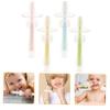 Beaupretty 8pcs Toothbrushes for Boy Girl Training Silicone Toothbrush Suction Base for Boy Girl at Home Travel view 2