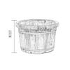 Foot Tub, Foot Basin Tub Bucket, Massage, Spa, Sauna, Soak,foot Bath Wooden Bucket Foot Spa Household Wash Basin Present view 3
