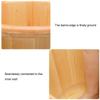 Foot Tub, Foot Basin Tub Bucket, Massage, Spa, Sauna, Soak,foot Bath Wooden Bucket Foot Spa Household Wash Basin Present view 3