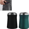 Pocket Size Washable Electric Razor, Mini Electric Shaver Portable Men Travel Razor Waterproof, Electric Shaver for Men, Suitable for Carrying Around, Easy to Clean (Black+Green) view 1