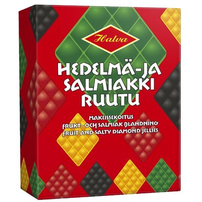 10x240g Halva Fruit and Salty Diamonds Jellies candy box