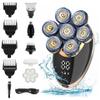5 In 1 Men 7D Floating Men Electric Shaver Wet Dry Beard Hair Trimmer Electric Razor Rechargeable Shaving Machine LCD Display view 4