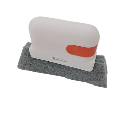 2 In 1 Groove Cleaning Tool Window Frame Door Groove Cleaning Brush Sliding Door Track Cleaning Tools Hand-held Crevice Cleaner