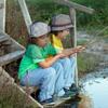 Anti-Mosquito Hat, 4 Pieces, Anti Insect Net Hat, Nylon Anti Mosquito Net, Fine Mesh, Face Protection from Mosquito Bite, for Outdoor Travelling Fishing Camping Hiking Fishing, Black and Green view 3