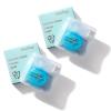 Coconut-Oil Infused Woven Dental Floss,Deep Clean Natural Vegetable Waxed Floss,Extra Wide Cleaning and Slides Smoothly & Easily,PFAS Free | Mint Flavored(33 Yds x 2 Unit) view 1