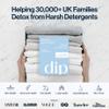 Dip Eco-Friendly Laundry Sheets Detergent | Plant Based, Plastic Free & Zero Waste | Perfect for Sensitive Skin | Travel Washing Detergent Sheets | 30 Sheets view 4