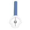 Tongue Tip Exerciser, Blue and White Tongue Training Tool, Portable, Ergonomic, Gourd Shape, Metal and Plastic for Clear Speech for Child (Blue White) view 4