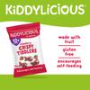 Kiddylicious Strawberry Crispy Tiddlers - Delicious Real Fruit Treat for Kids - Suitable for 12+ Months - 7 Packs of 4 (28 Total) view 4