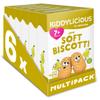 Kiddylicious Pear Biscotti - Yummy Baked Snacks for Kids - Suitable for 7+ Months - 6 packs of 6 view 1