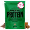 Awesome Supplements  Vegan Protein Powder  High Protein Plant-Based Powder  21,6g Protein Per Serving  Low Calorie, Low Sugar  Pea Protein, Organic Protein (1 KG, Chocolate Salted Caramel) view 1